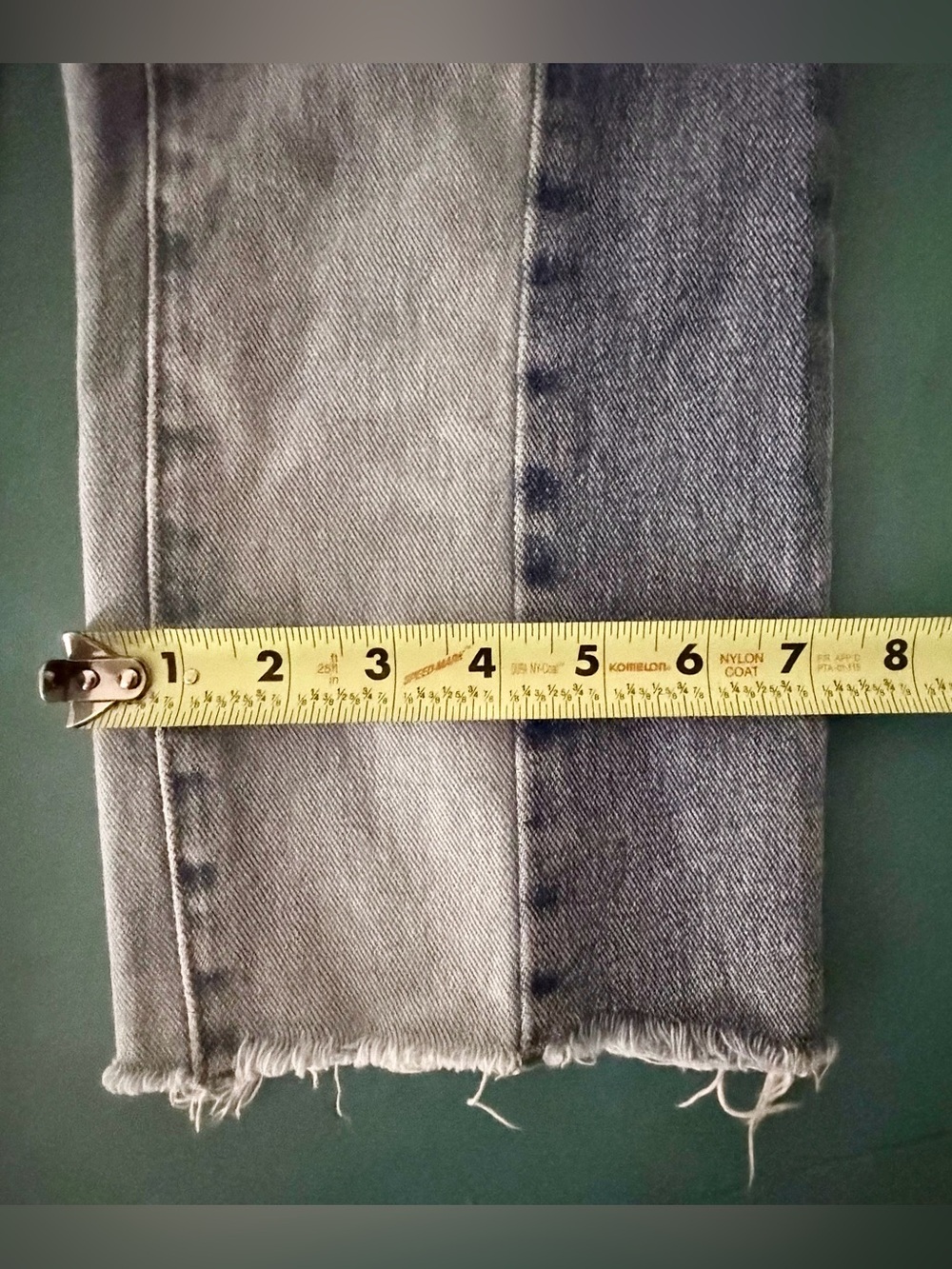 PacSun High Rise Straight Two-Tone Colorblock Jeans Size 27 - Picture 6 of 11